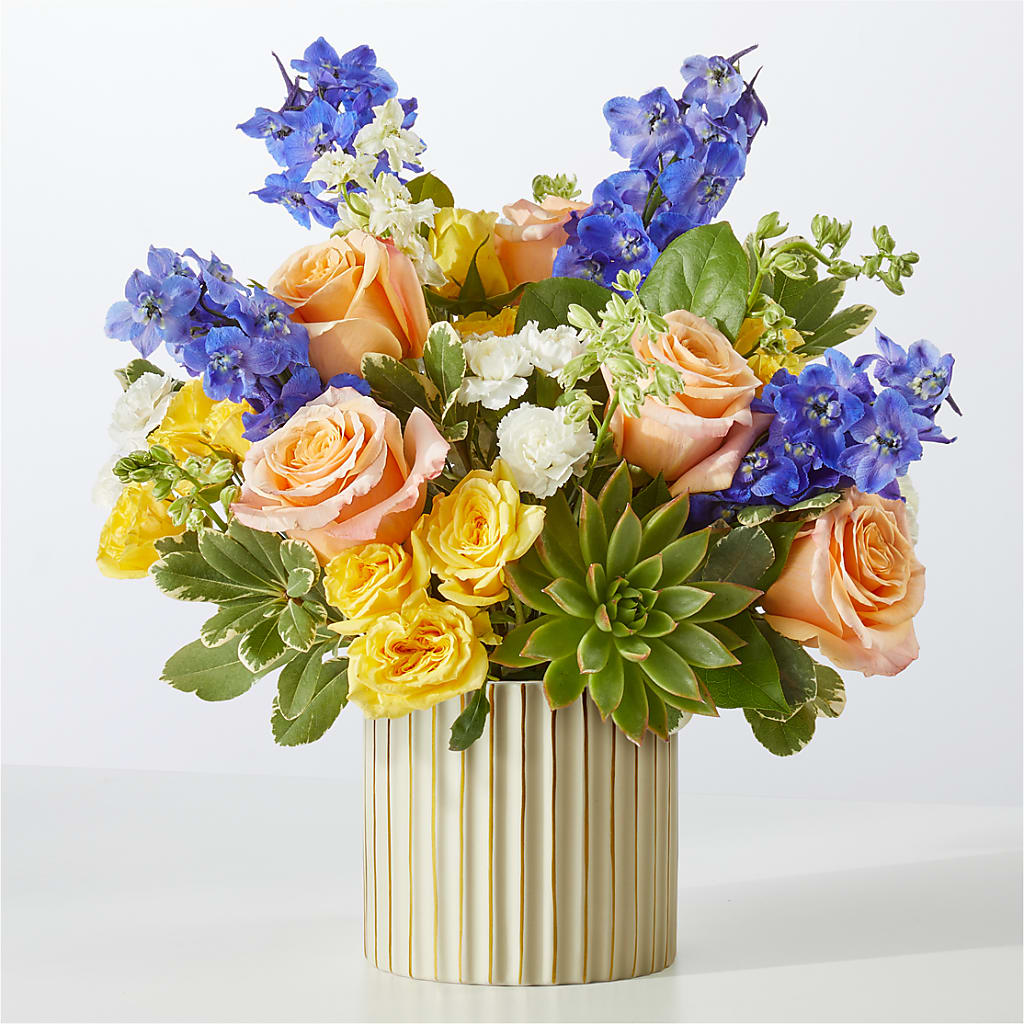 Cobalt Reverie Bouquet – Hummelstown Flowers, Hummelstown PA