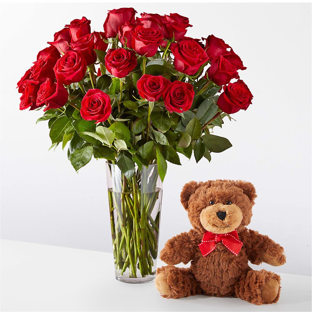 Romantic Long Stem Red Rose Bouquet Bundles – Hummelstown Flowers, Hummelstown PA