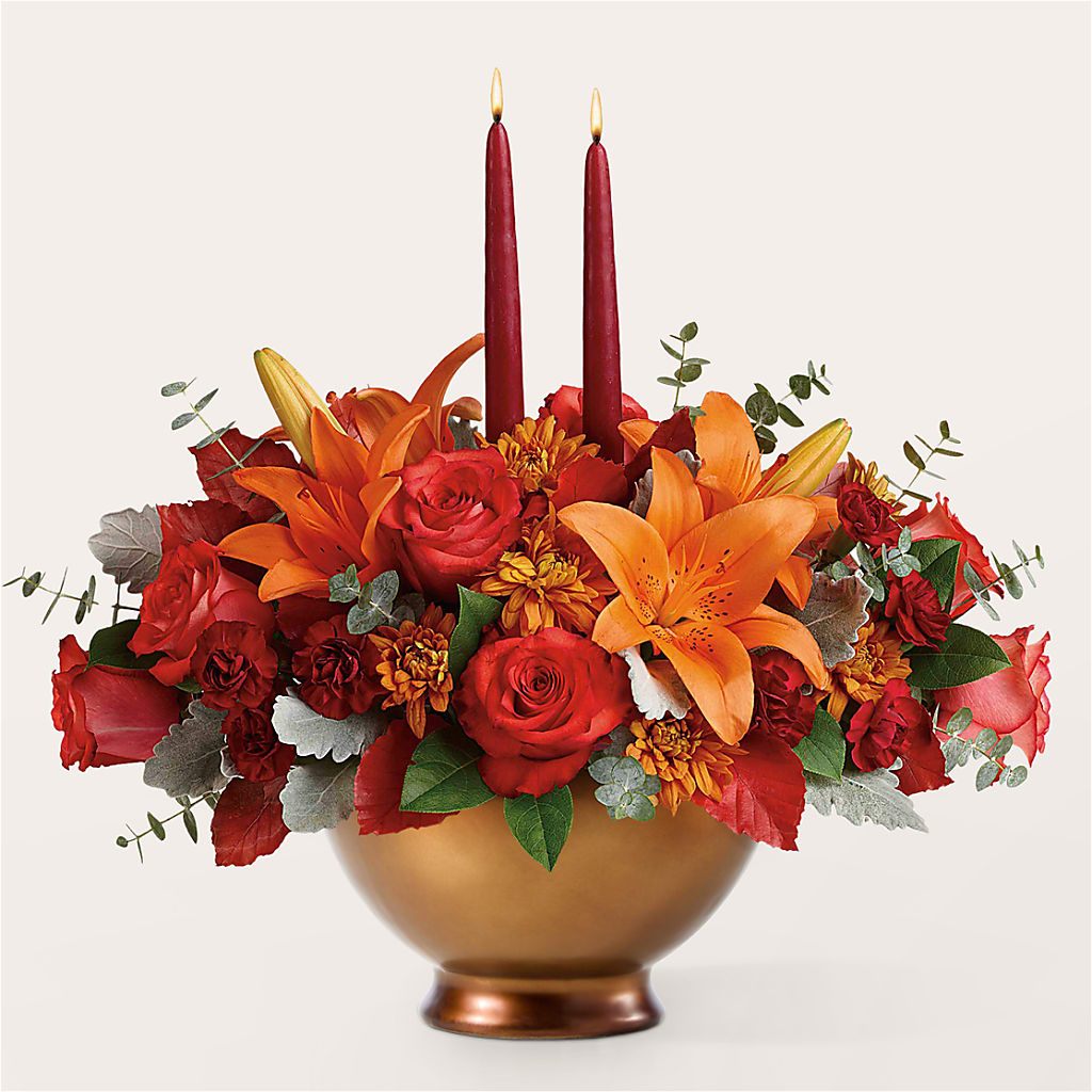 Fruits of Fall Centerpiece – Hummelstown Flowers, Hummelstown PA