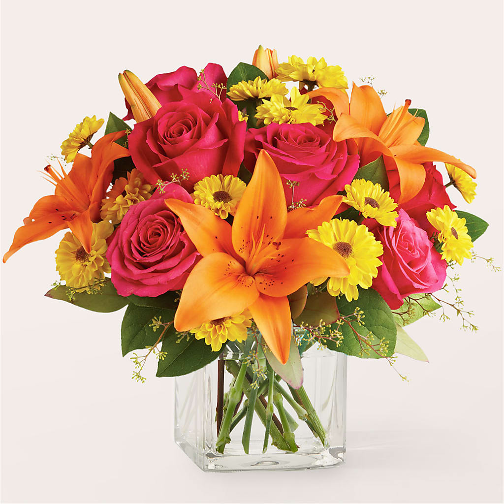 Neon Lights Bouquet – Hummelstown Flowers, Hummelstown PA