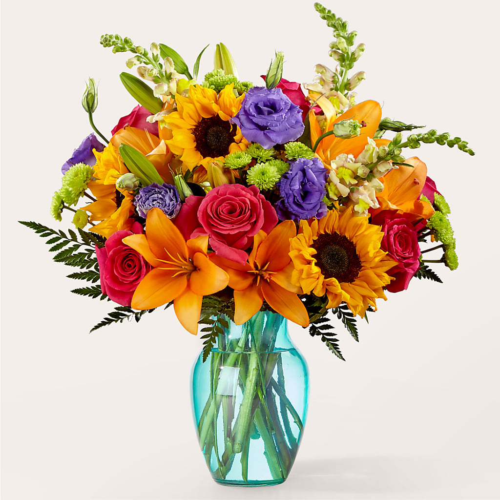 Double Rainbow Bouquet – Hummelstown Flowers, Hummelstown PA