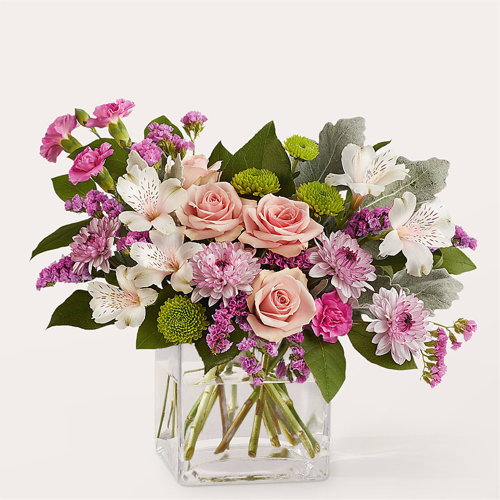 Pink Suede Bouquet – Hummelstown Flowers, Hummelstown PA