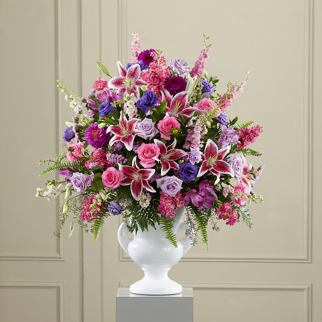 Peaceful Tribute Arrangement – Hummelstown Flowers, Hummelstown PA