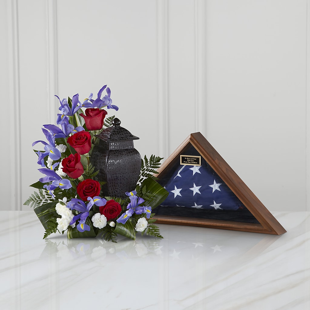 Patriotic Tribute Arrangement – Hummelstown Flowers, Hummelstown PA