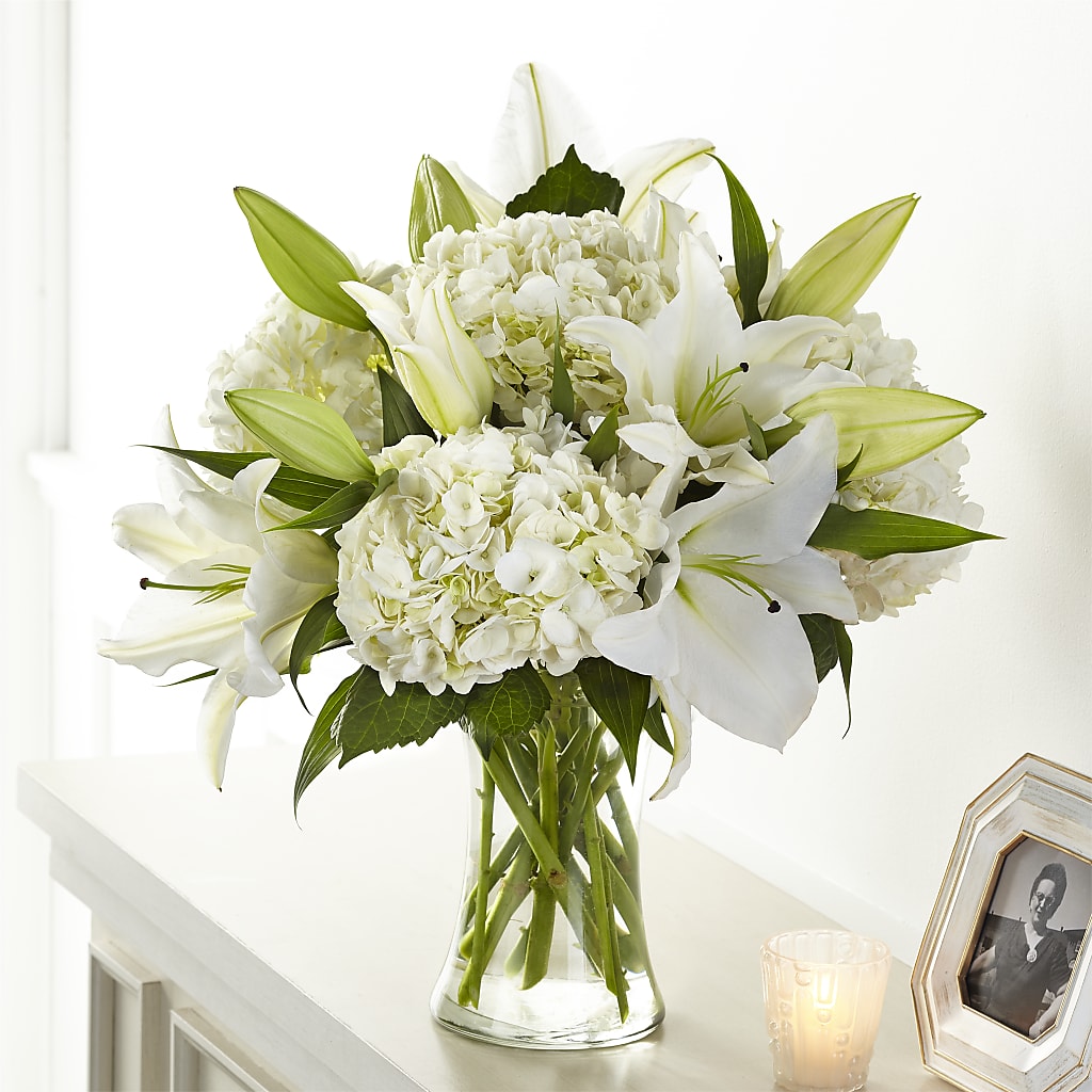 Compassionate Lily Bouquet – Hummelstown Flowers, Hummelstown PA