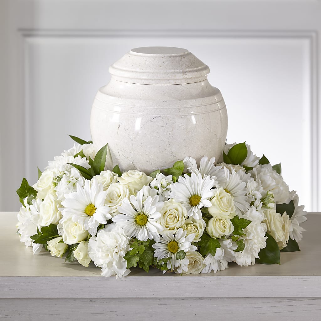 Ivory Gardens Cremation Adornment – Hummelstown Flowers, Hummelstown PA