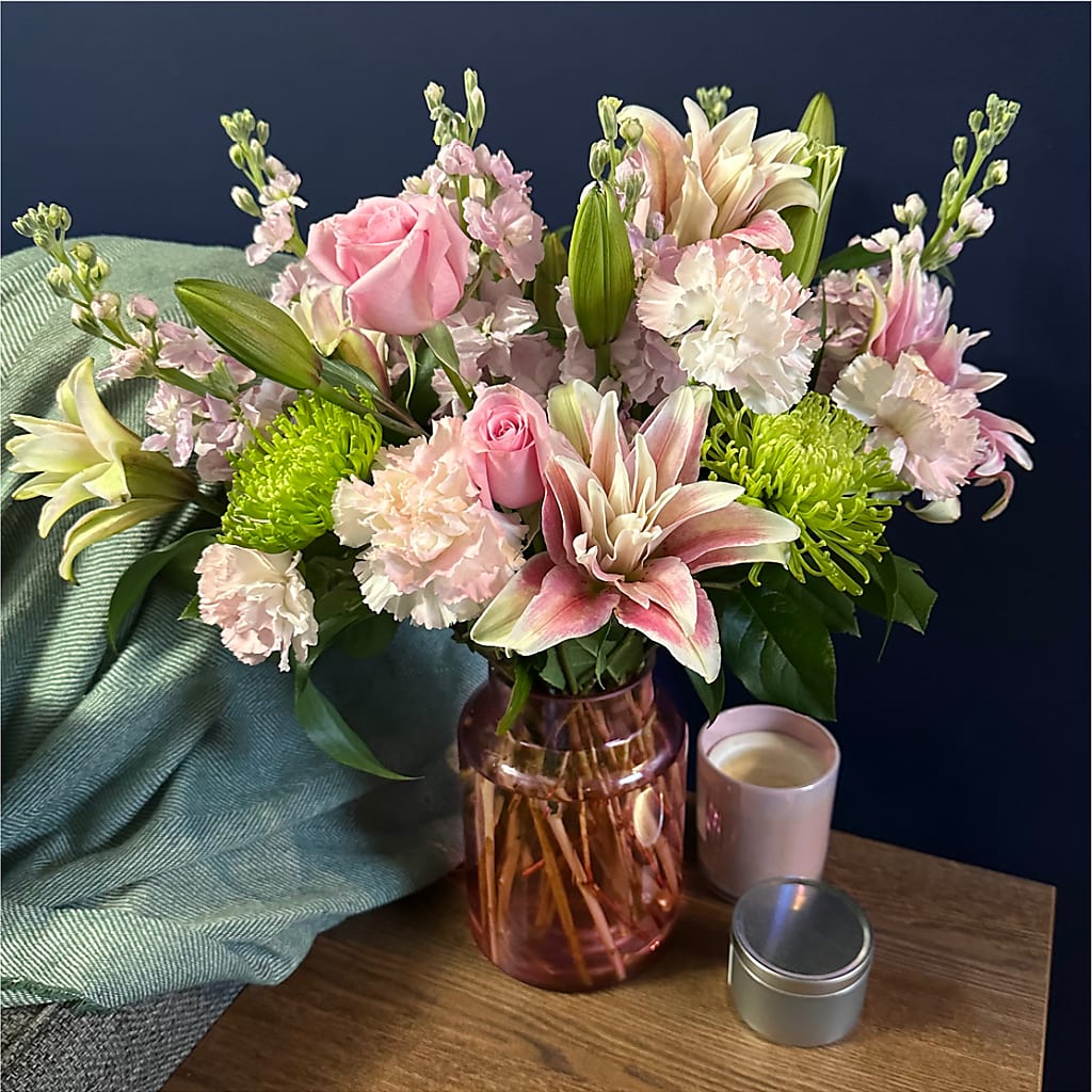Pretty in Pink Bouquet – Hummelstown Flowers, Hummelstown PA