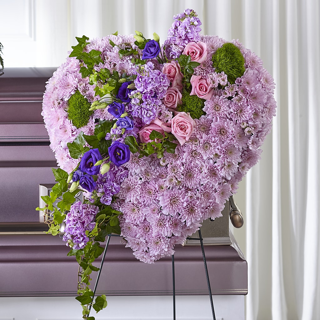 Treasured Love Standing Heart – Hummelstown Flowers, Hummelstown PA