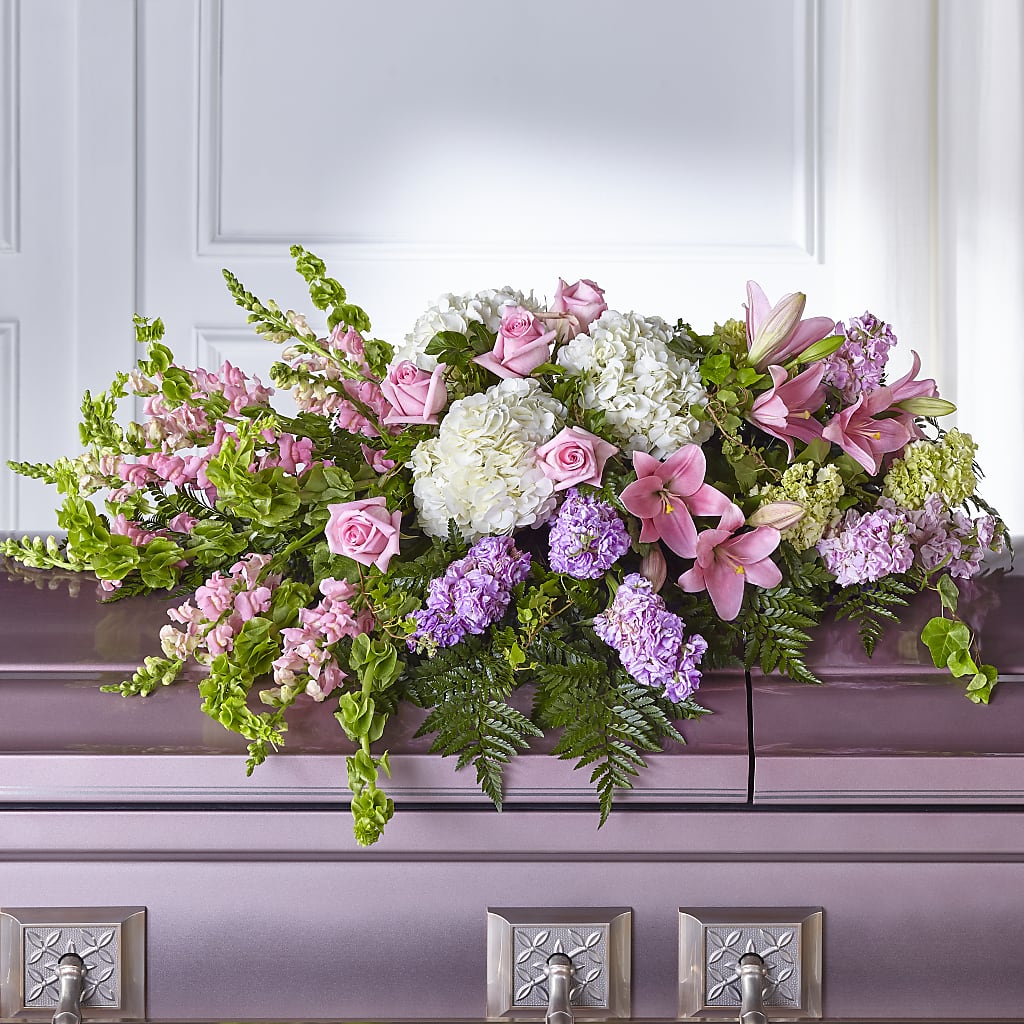 Life's Gratitude Casket Spray – Hummelstown Flowers, Hummelstown PA