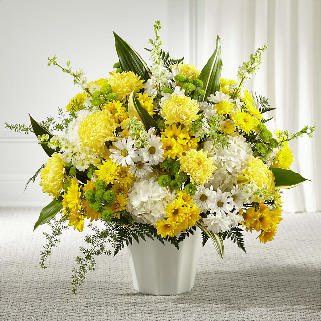 Unity & Grace Floor Basket – Hummelstown Flowers, Hummelstown PA