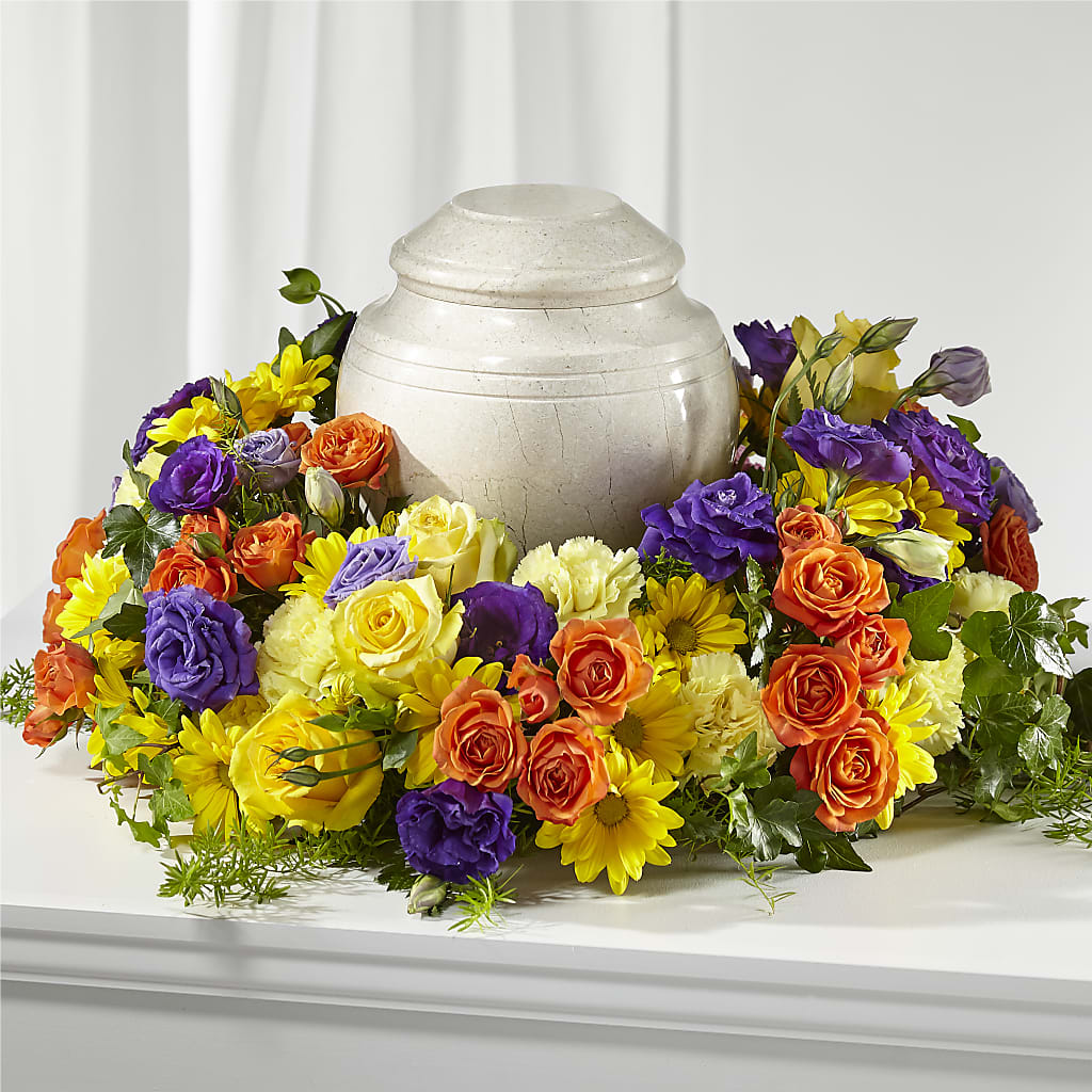 Blossoms of Remembrance Cremation Adornment – Hummelstown Flowers, Hummelstown PA