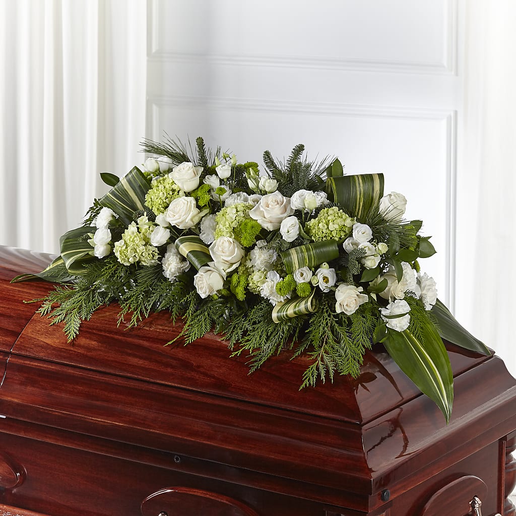 Hopeful Gesture Casket Spray – Hummelstown Flowers, Hummelstown PA