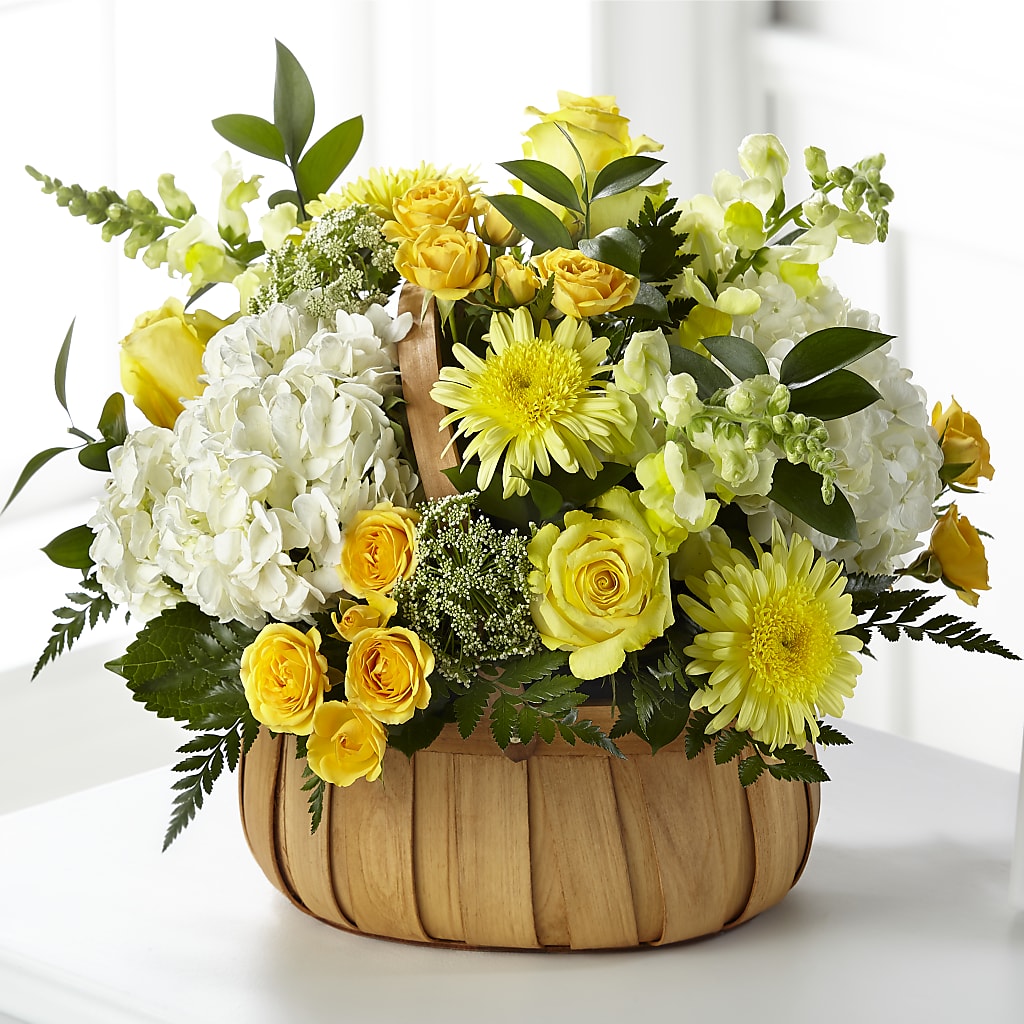Rustic Remembrance Basket – Hummelstown Flowers, Hummelstown PA