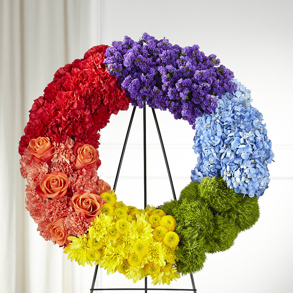 Circle of Love Wreath – Hummelstown Flowers, Hummelstown PA