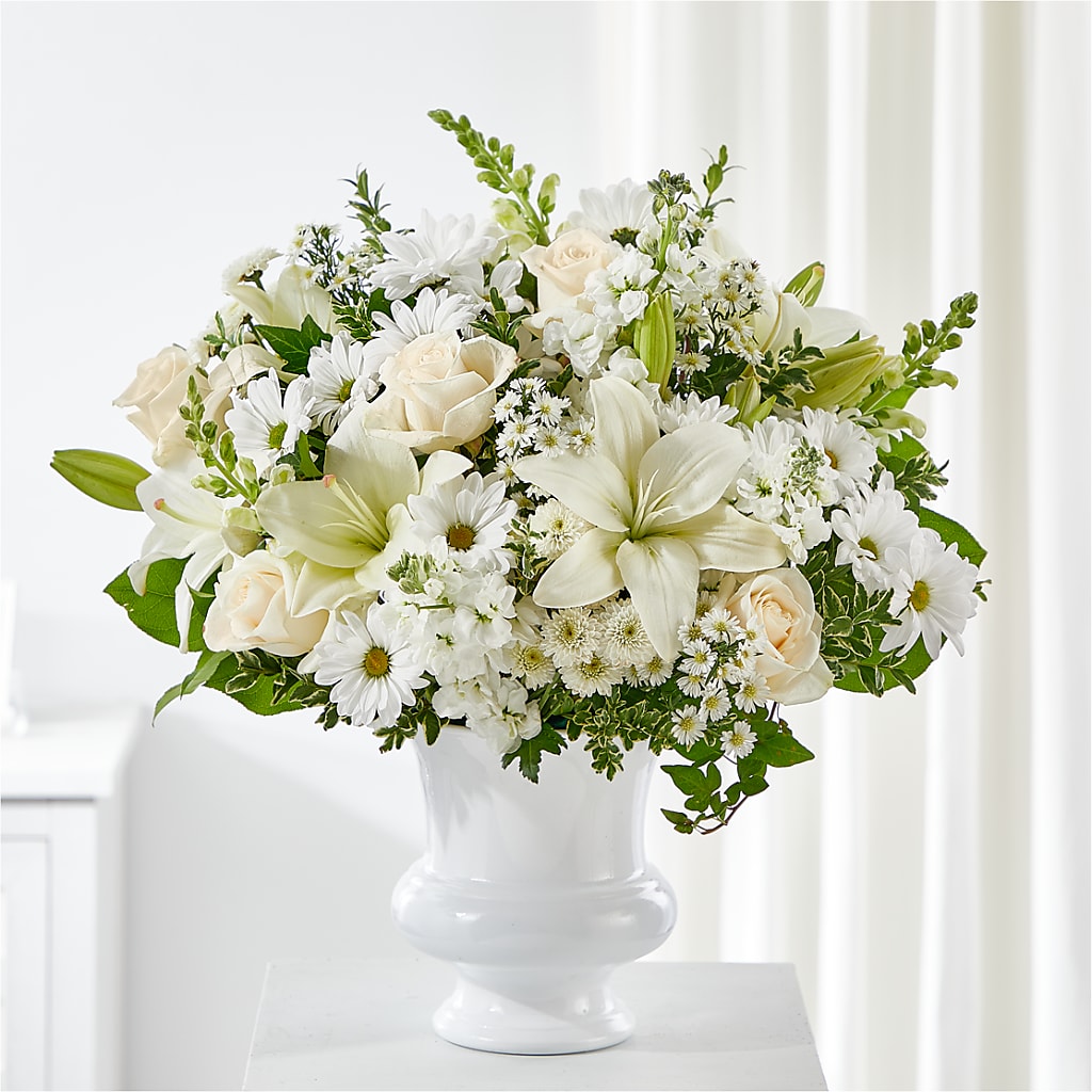 Uplifting Urn Arrangement – Hummelstown Flowers, Hummelstown PA