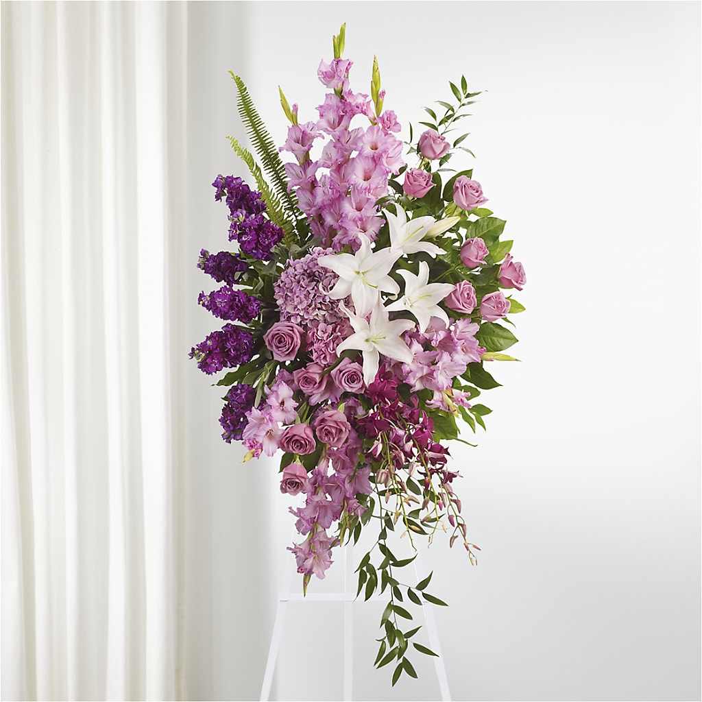 Never Alone Standing Spray – Hummelstown Flowers, Hummelstown PA