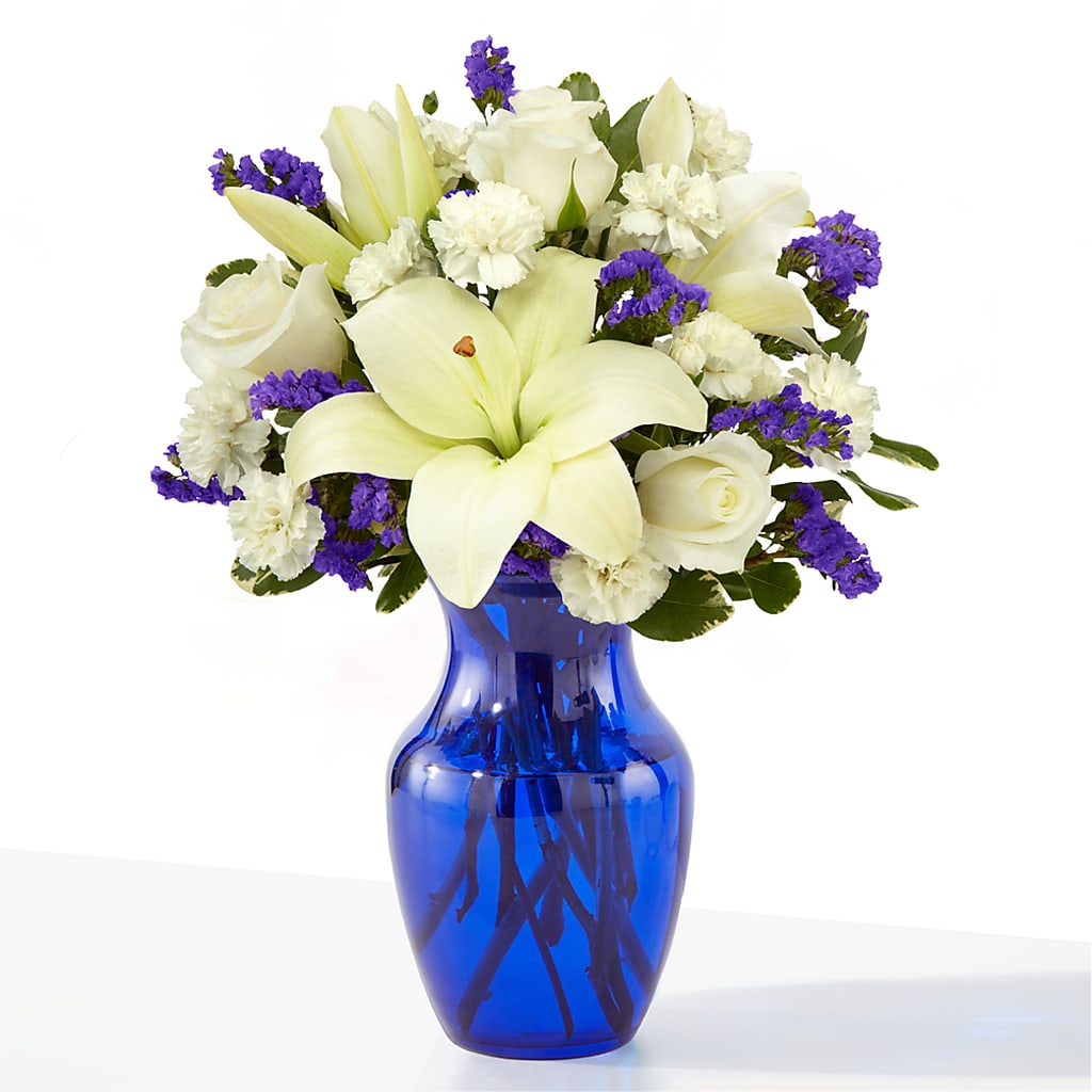 Sapphire Rush Bouquet – Hummelstown Flowers, Hummelstown PA