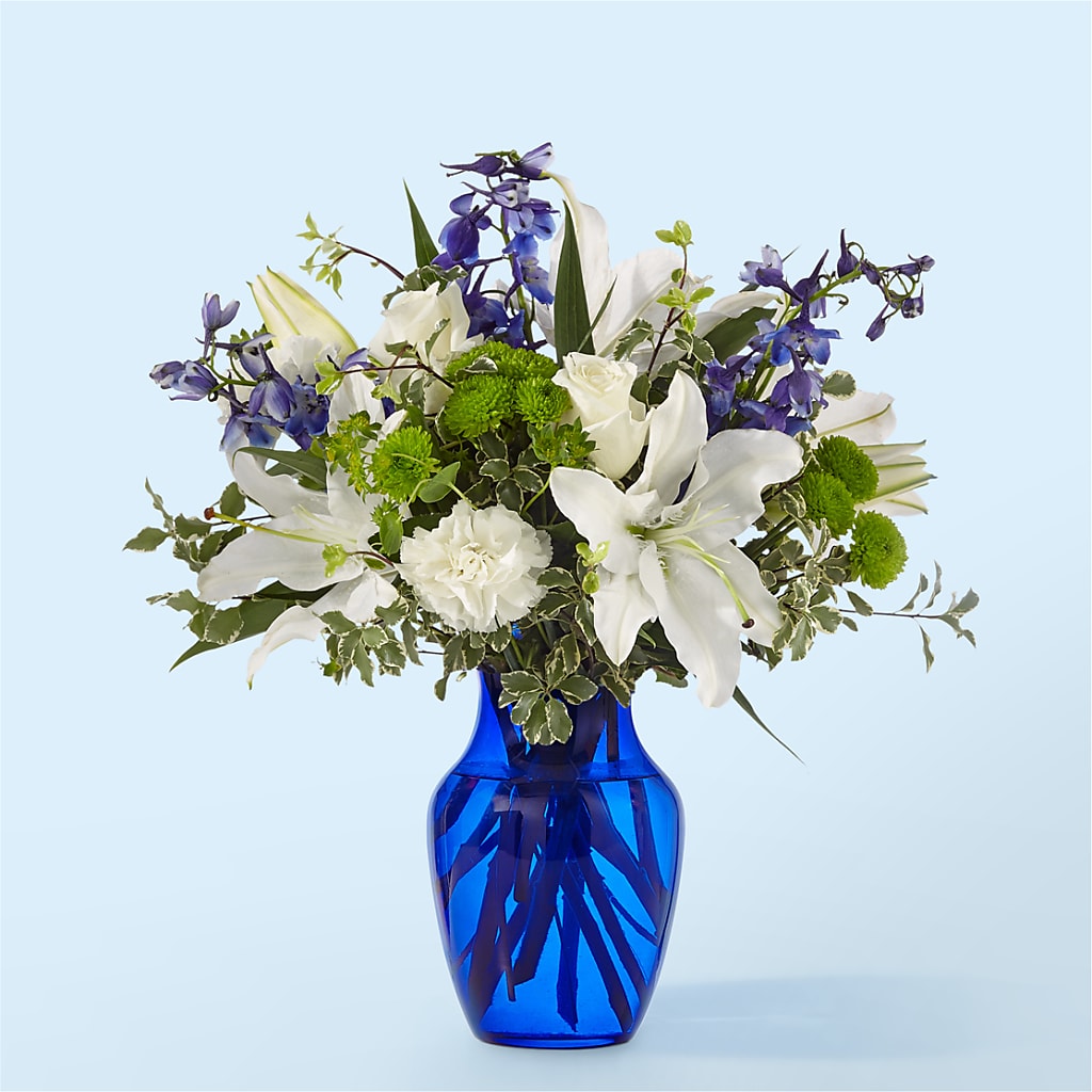 Santorini Bouquet – Hummelstown Flowers, Hummelstown PA