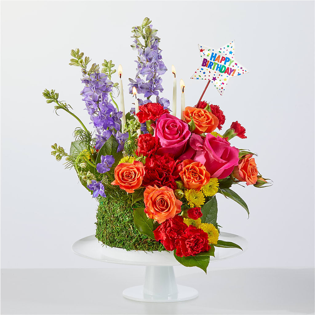 Best Year Yet Floral Cake – Hummelstown Flowers, Hummelstown PA