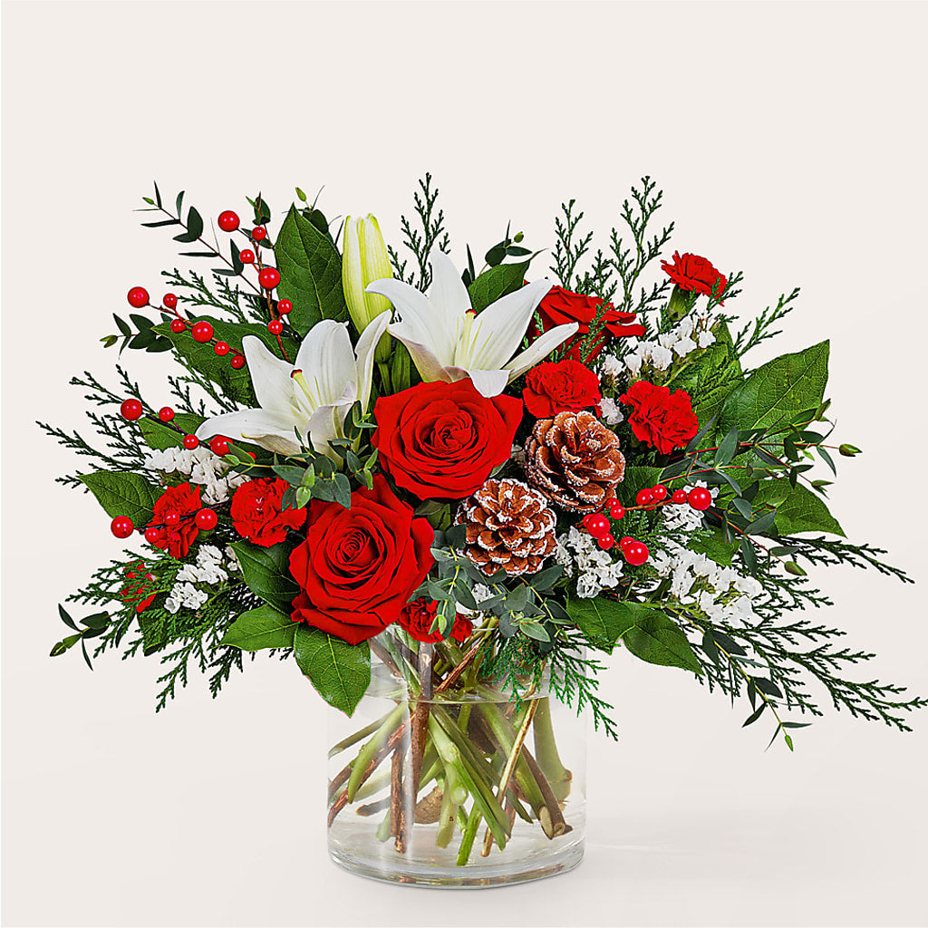 Best in Snow Bouquet – Hummelstown Flowers, Hummelstown PA