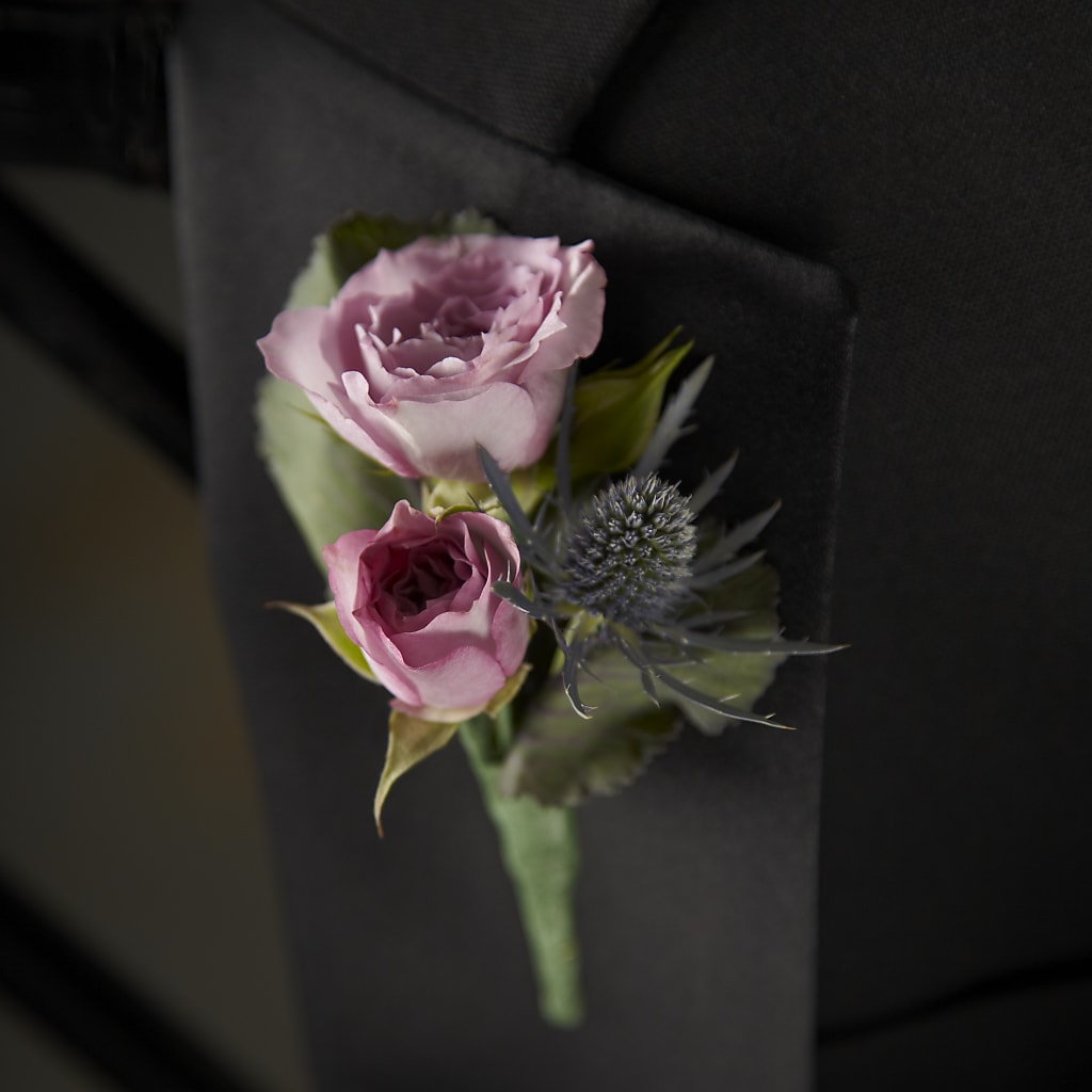 Veronica Boutonniere – Hummelstown Flowers, Hummelstown PA
