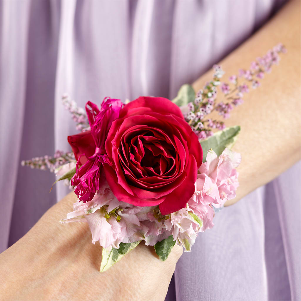Rose Charm Corsage – Hummelstown Flowers, Hummelstown PA