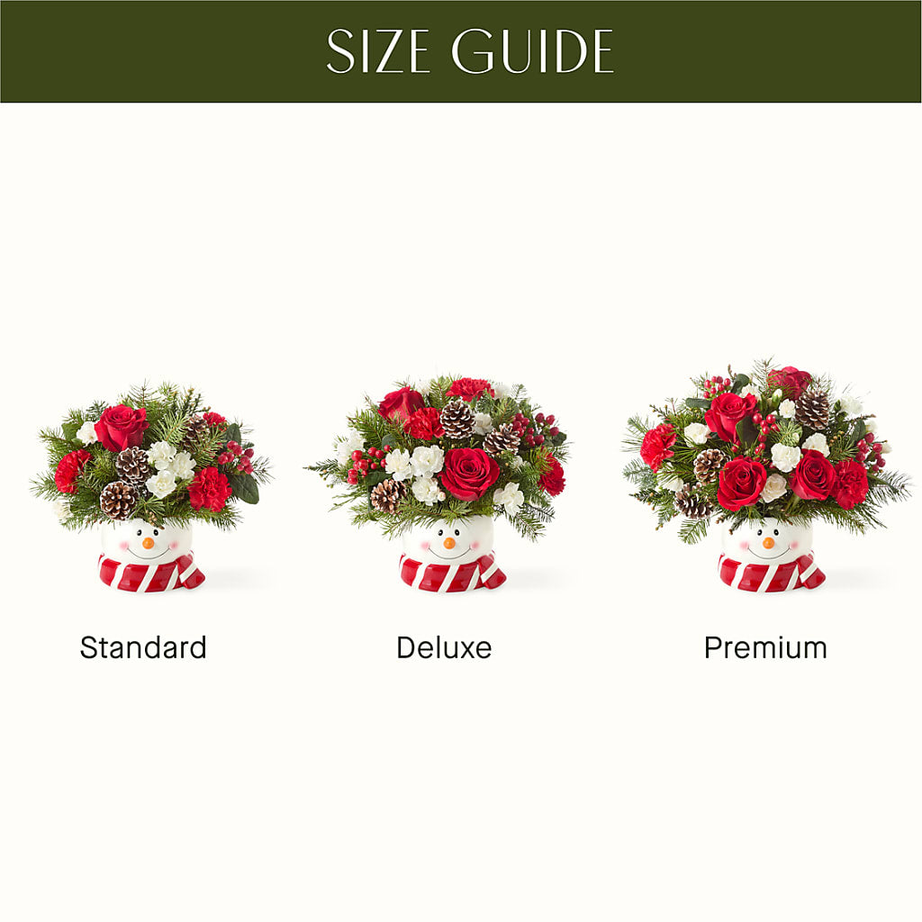 Jolly Snowman Bouquet –  Hummelstown Flowers, Hummelstown PA