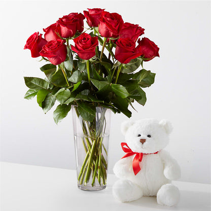 Romantic Long Stem Red Rose Bouquet Bundles –  Hummelstown Flowers, Hummelstown PA