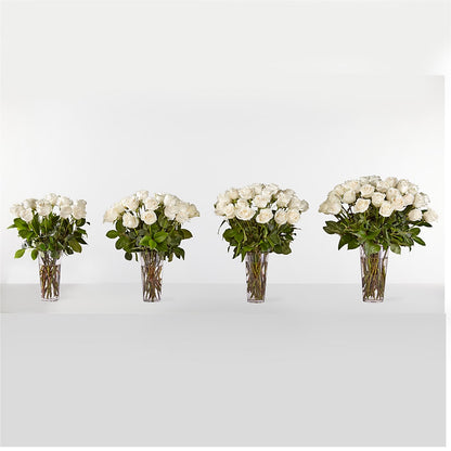 Long Stem White Rose Bouquet –  Hummelstown Flowers, Hummelstown PA