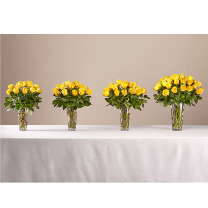 Long Stem Yellow Rose Bouquet –  Hummelstown Flowers, Hummelstown PA