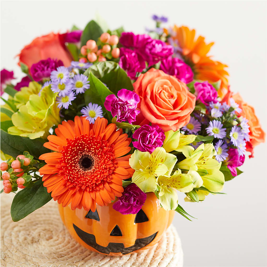 Tricks & Treats Pumpkin –  Hummelstown Flowers, Hummelstown PA