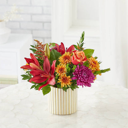 Burgundy Landscape Bouquet –  Hummelstown Flowers, Hummelstown PA