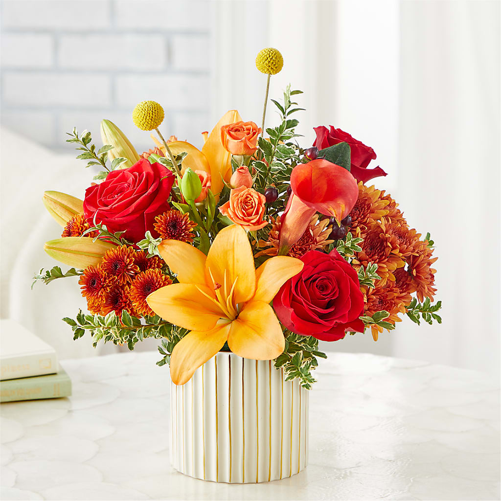 Scarlet Skies Bouquet –  Hummelstown Flowers, Hummelstown PA