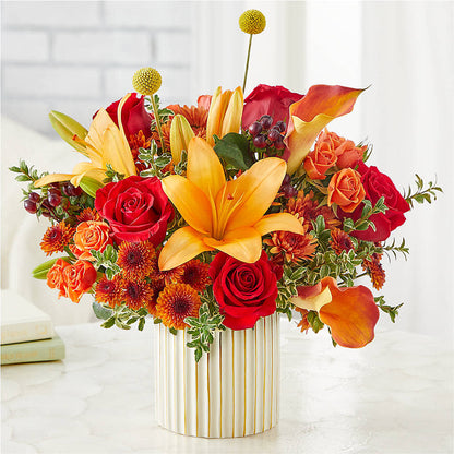 Scarlet Skies Bouquet –  Hummelstown Flowers, Hummelstown PA