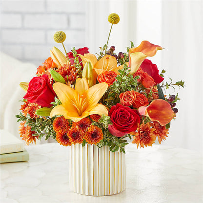 Scarlet Skies Bouquet –  Hummelstown Flowers, Hummelstown PA