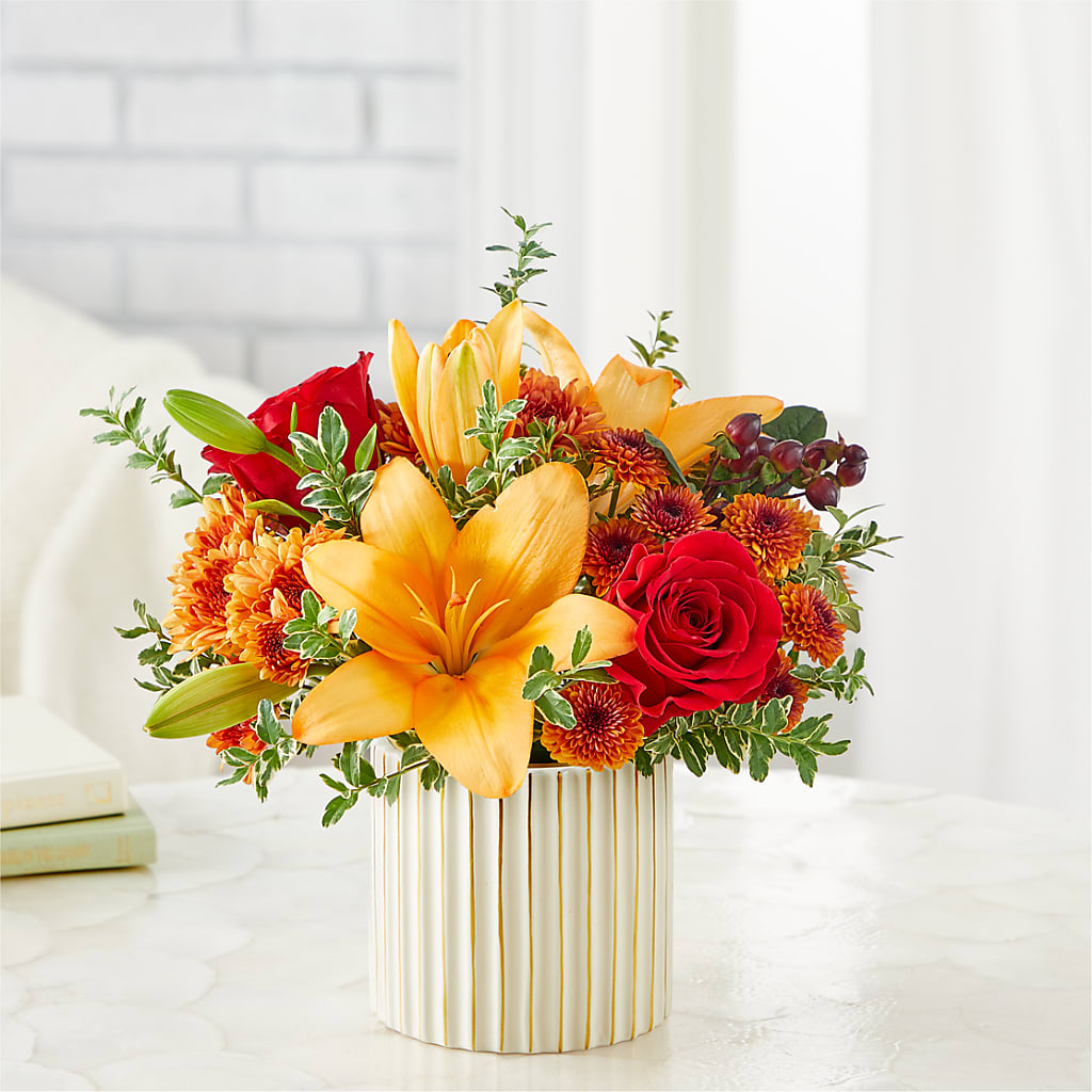 Scarlet Skies Bouquet –  Hummelstown Flowers, Hummelstown PA