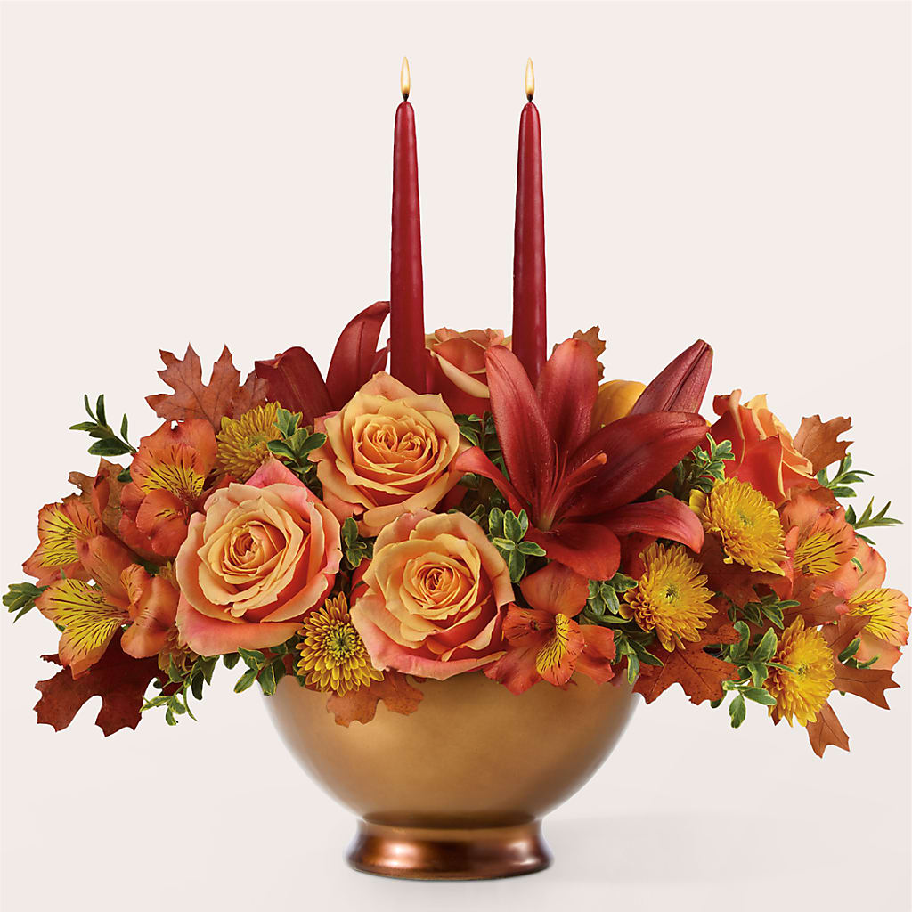 Harvest Table Centerpiece –  Hummelstown Flowers, Hummelstown PA