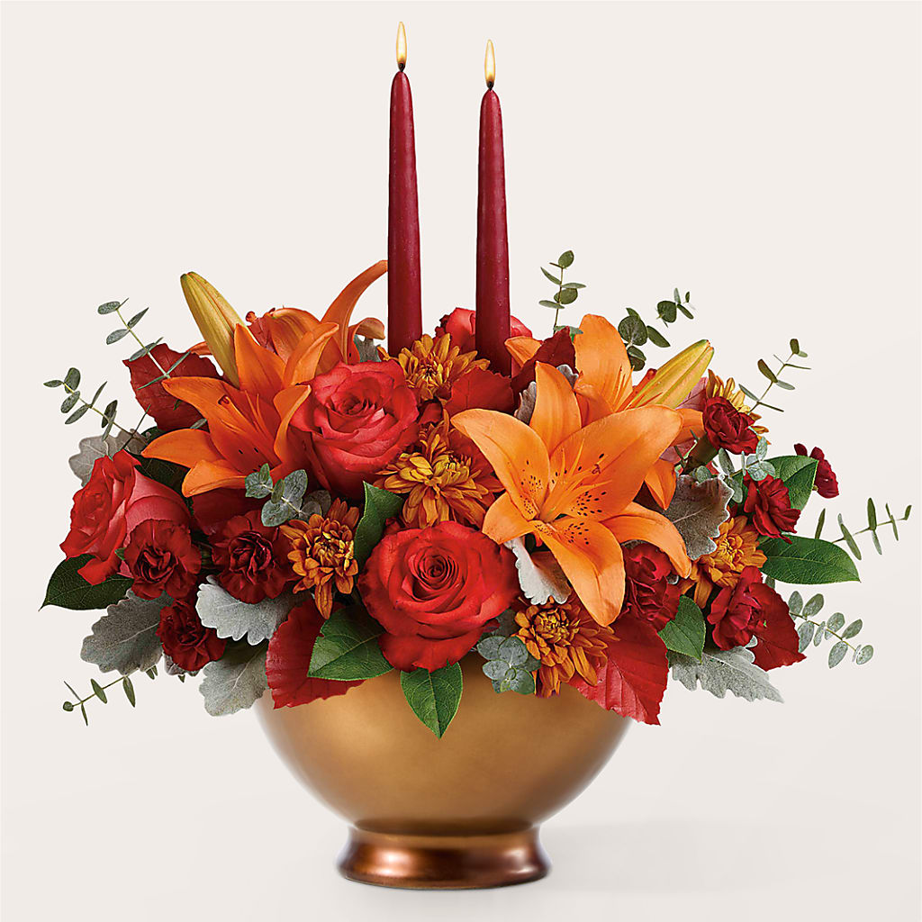 Fruits of Fall Centerpiece –  Hummelstown Flowers, Hummelstown PA