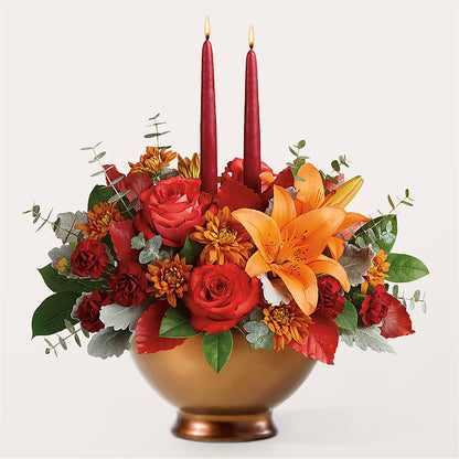 Fruits of Fall Centerpiece –  Hummelstown Flowers, Hummelstown PA