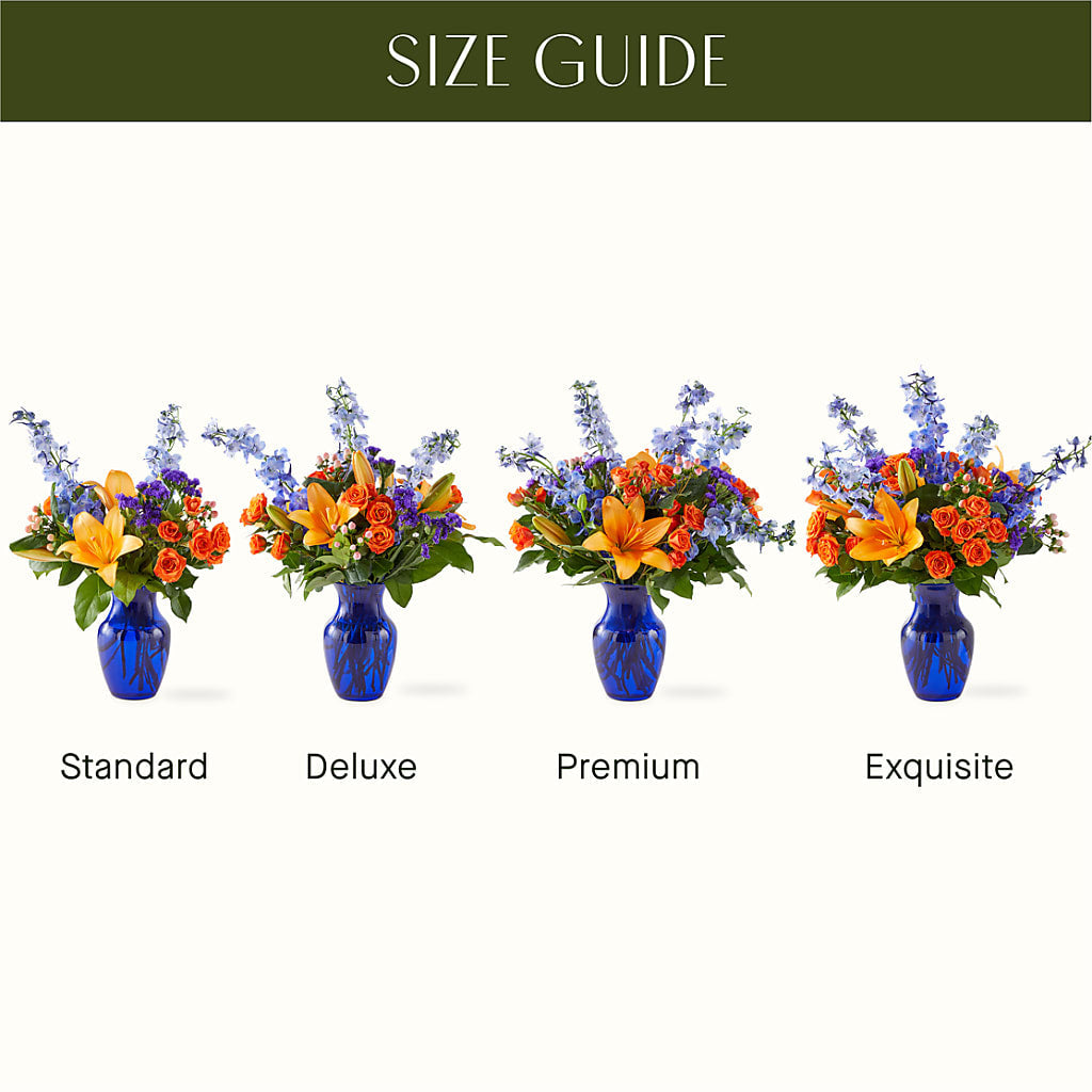 Radiant Citrus Bouquet –  Hummelstown Flowers, Hummelstown PA