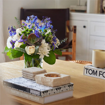 Cerulean Waves Bouquet –  Hummelstown Flowers, Hummelstown PA