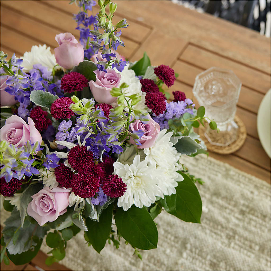 Violet Frost Bouquet –  Hummelstown Flowers, Hummelstown PA
