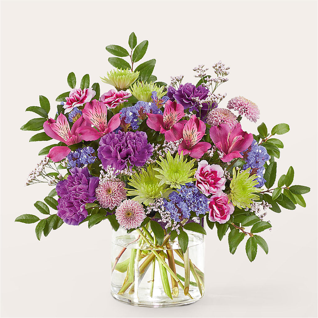 Glass Half Full Bouquet –  Hummelstown Flowers, Hummelstown PA