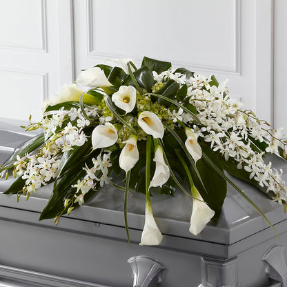 Angel Wings Casket Spray –  Hummelstown Flowers, Hummelstown PA