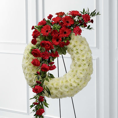 Graceful Tribute Wreath –  Hummelstown Flowers, Hummelstown PA