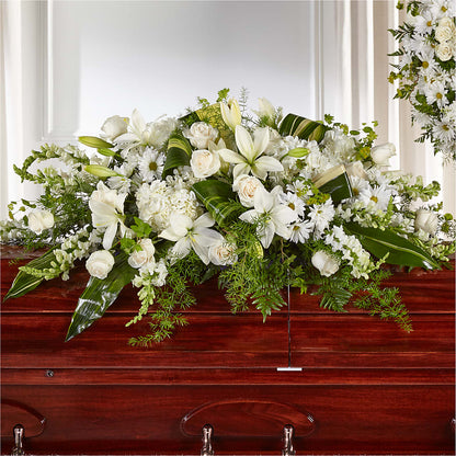 Abundance Casket Spray –  Hummelstown Flowers, Hummelstown PA