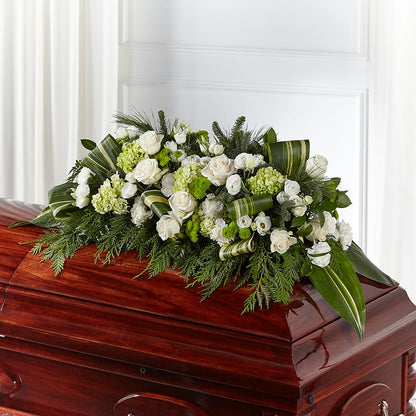 Hopeful Gesture Casket Spray –  Hummelstown Flowers, Hummelstown PA