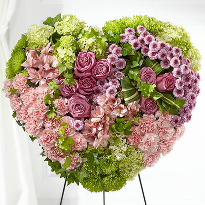 Heartwarming Standing Heart –  Hummelstown Flowers, Hummelstown PA