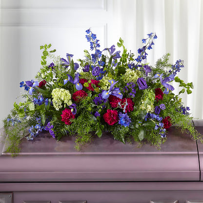 Always Treasured Casket Spray –  Hummelstown Flowers, Hummelstown PA