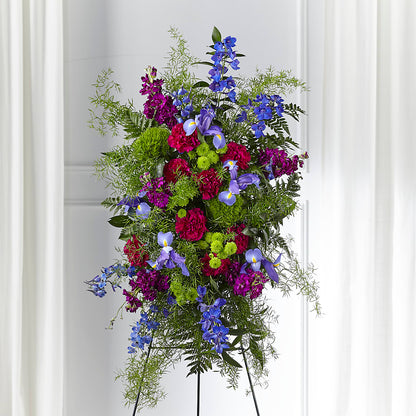 Heavenly Skies Standing Spray –  Hummelstown Flowers, Hummelstown PA